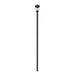 Z-Lite Davina Outdoor Post Mounted Fixture Black 4 Light 5016PHBR-5009P120-BK | theLightShop