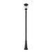 Z-Lite Davina Outdoor Post Mounted Fixture Black 4 Light 5016PHBR-5011P-BK | theLightShop