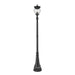 Z-Lite Davina Outdoor Post Mounted Fixture Black 4 Light 5016PHBR-564P-BK | theLightShop