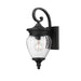 Z-Lite Davina Outdoor Wall Sconce Black 1 Light 5016S-BK | theLightShop