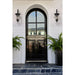 Z-Lite Davina Outdoor Wall Sconce Black 3 Light 5016M-BK | theLightShop