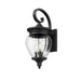 Z-Lite Davina Outdoor Wall Sconce Black 3 Light 5016M-BK | theLightShop