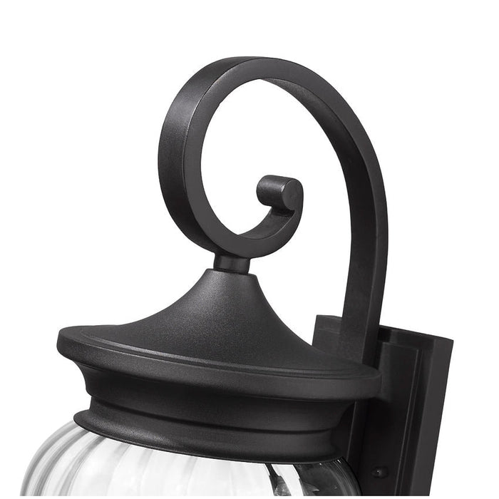 Z-Lite Davina Outdoor Wall Sconce Black 3 Light 5016M-BK | theLightShop