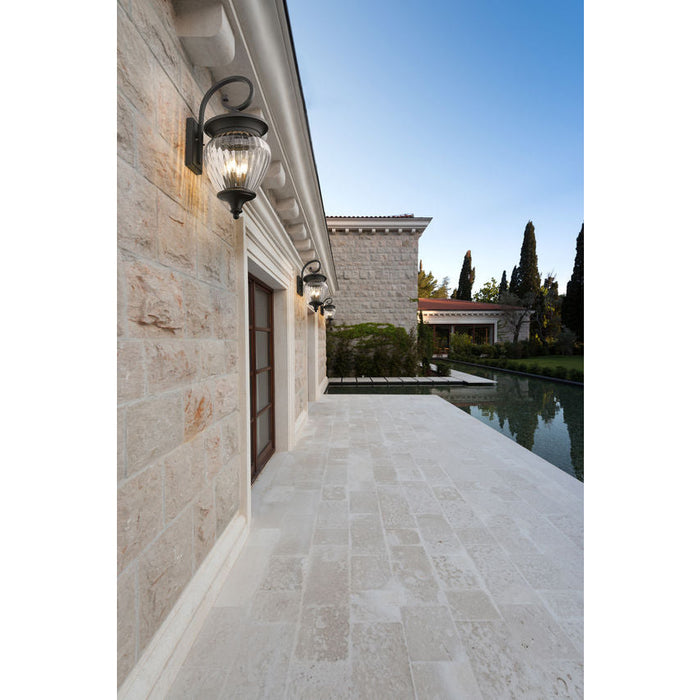 Z-Lite Davina Outdoor Wall Sconce Black 4 Light 5016B-BK | theLightShop