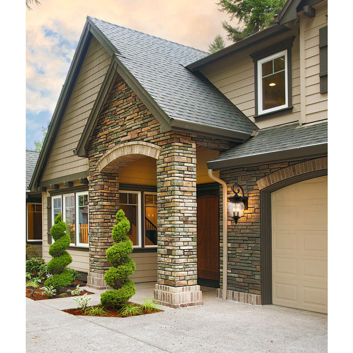 Z-Lite Davina Outdoor Wall Sconce Black 4 Light 5016B-BK | theLightShop