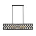 Z-Lite Dealey Matte Black Chandelier 6010-42MB | theLightShop