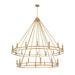 Z-Lite Dennison 28 Light Chandelier - Signature Brass