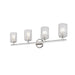 Z-Lite Dover Street Polished Nickel Vanity 1934-4V-PN | theLightShop