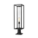 Z-Lite Dunbroch Black Outdoor Pier Mounted Fixture 584PHBR-533PM-BK | theLightShop