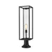 Z-Lite Dunbroch Black Outdoor Pier Mounted Fixture 584PHBR-553PM-BK | theLightShop