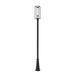 Z-Lite Dunbroch Black Outdoor Post Mounted Fixture 584PHBR-519P-BK | theLightShop