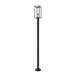 Z-Lite Dunbroch Black Outdoor Post Mounted Fixture 584PHBR-567P-BK | theLightShop