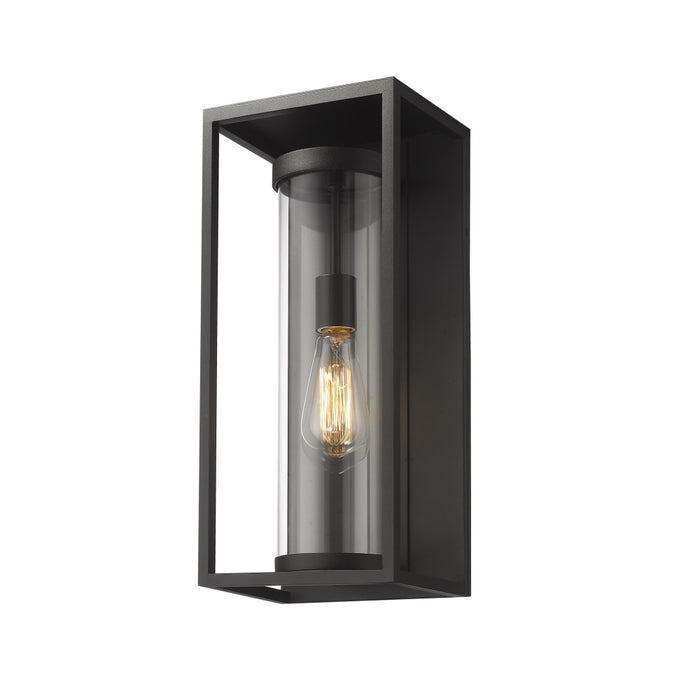 Z-Lite Dunbroch Black Outdoor Wall Sconce 584M-BK | theLightShop