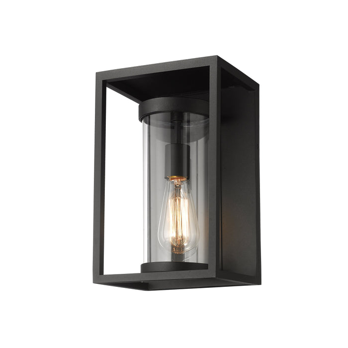 Z-Lite Dunbroch Black Outdoor Wall Sconce 584S-BK | theLightShop