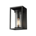 Z-Lite Dunbroch Black Outdoor Wall Sconce 584S-BK | theLightShop