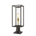 Z-Lite Dunbroch Deep Bronze Outdoor Brass Outdoor Pier Mounted Fixture 584PHMR-533PM-DBZ | theLightShop