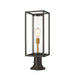 Z-Lite Dunbroch Deep Bronze Outdoor Brass Outdoor Pier Mounted Fixture 584PHMR-553PM-DBZ | theLightShop