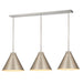 Z-Lite Eaton 1 Light Linear Pendant - Brushed Nickel