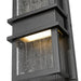 Z-Lite Eclipse Black 2 Light Outdoor Wall Sconce 577S-BK-LED - Outdoor Wall Sconces