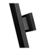Z-Lite Edge Black LED 2 Light Outdoor Wall Sconce 576M-2-BK-LED | theLightShop