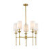 Z-Lite Emily Rubbed Brass 5 Light Chandelier 3033-5RB | theLightShop