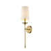 Z-Lite Emily Rubbed Brass Wall Sconce 807-1S-RB - Wall Sconces
