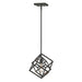 Z-Lite Euclid Matte Black 1 Light Mini-Pendant 457MP-MB | theLightShop