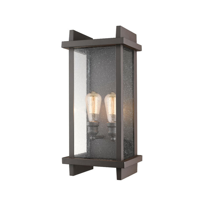 Z-Lite Fallow 2 Light Outdoor Wall Light - Deep Bronze