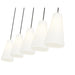Z-Lite Farrell Linear Pendant Brushed Nickel 5 Light 3043P6-5L-BN | theLightShop