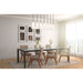 Z-Lite Farrell Linear Pendant Brushed Nickel 7 Light 3043P7-7L-BN | theLightShop