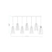 Z-Lite Farrell Linear Pendant Brushed Nickel 7 Light 3043P7-7L-BN | theLightShop