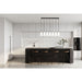 Z-Lite Farrell Linear Pendant Matte Black 7 Light 3043P6-7L-MB | theLightShop