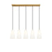 Z-Lite Farrell Linear Pendant Modern Gold 5 Light 3043P6-5L-MGLD | theLightShop
