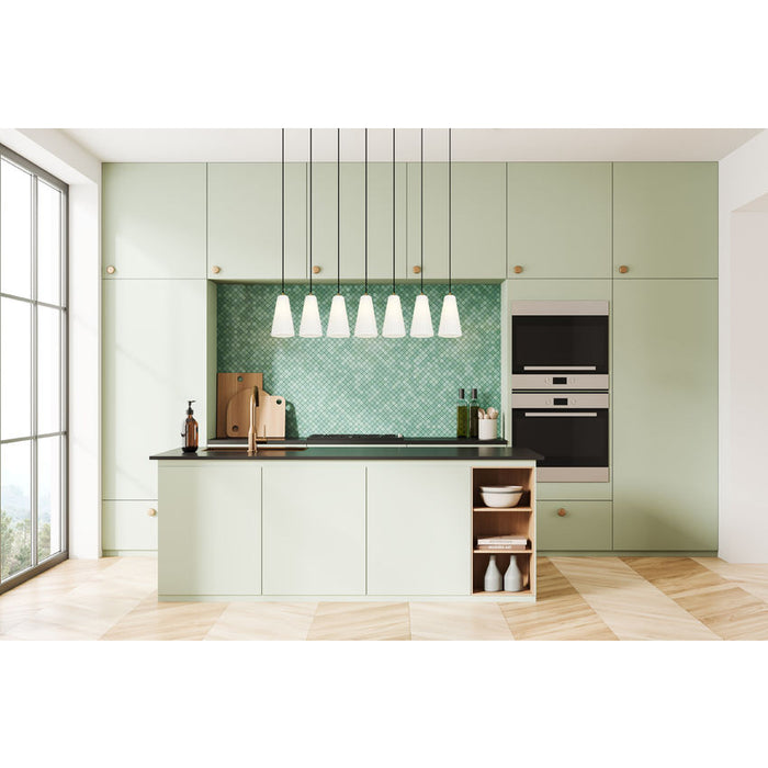 Z-Lite Farrell Linear Pendant Modern Gold 7 Light 3043P6-7L-MGLD | theLightShop