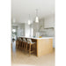 Z-Lite Farrell Pendant Brushed Nickel 1 Light Cord 3043P6-BN | theLightShop