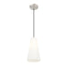 Z-Lite Farrell Pendant Brushed Nickel 1 Light Cord 3043P7-BN | theLightShop