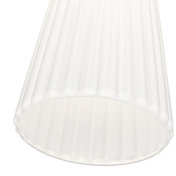 Z-Lite Farrell Pendant Brushed Nickel 1 Light Rod 3043P6-ROD-BN | theLightShop