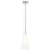 Z-Lite Farrell Pendant Brushed Nickel 1 Light Rod 3043P7-ROD-BN | theLightShop