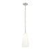 Z-Lite Farrell Pendant Brushed Nickel 1 Light Rod 3043P7-ROD-BN | theLightShop