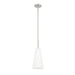 Z-Lite Farrell Pendant Brushed Nickel 1 Light Rod 3043P7-ROD-BN | theLightShop