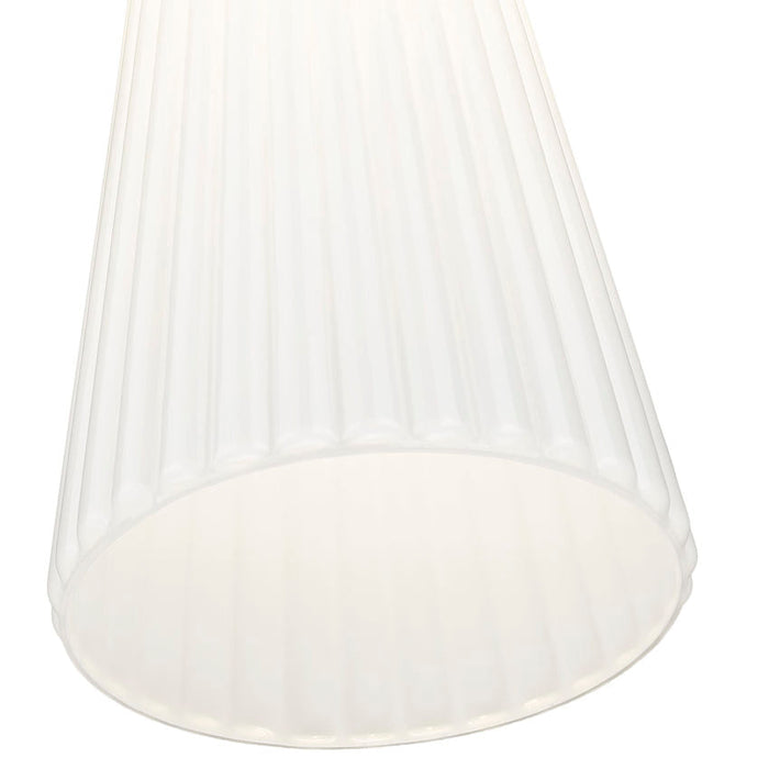 Z-Lite Farrell Pendant Brushed Nickel 1 Light Rod 3043P7-ROD-BN | theLightShop