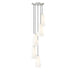 Z-Lite Farrell Pendant Brushed Nickel 5 Light Round 3043P7-5R-BN | theLightShop