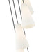 Z-Lite Farrell Pendant Brushed Nickel 5 Light Round 3043P7-5R-BN | theLightShop