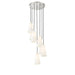 Z-Lite Farrell Pendant Brushed Nickel 7 Light Round 3043P7-7R-BN | theLightShop