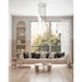 Z-Lite Farrell Pendant Brushed Nickel 7 Light Round 3043P7-7R-BN | theLightShop