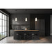 Z-Lite Farrell Pendant Matte Black 1 Light Cord 3043P6-MB | theLightShop