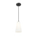 Z-Lite Farrell Pendant Matte Black 1 Light Cord 3043P6-MB | theLightShop