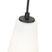 Z-Lite Farrell Pendant Matte Black 1 Light Cord 3043P6-MB | theLightShop