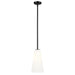 Z-Lite Farrell Pendant Matte Black 1 Light Rod 3043P7-ROD-MB | theLightShop