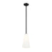 Z-Lite Farrell Pendant Matte Black 1 Light Rod 3043P7-ROD-MB | theLightShop